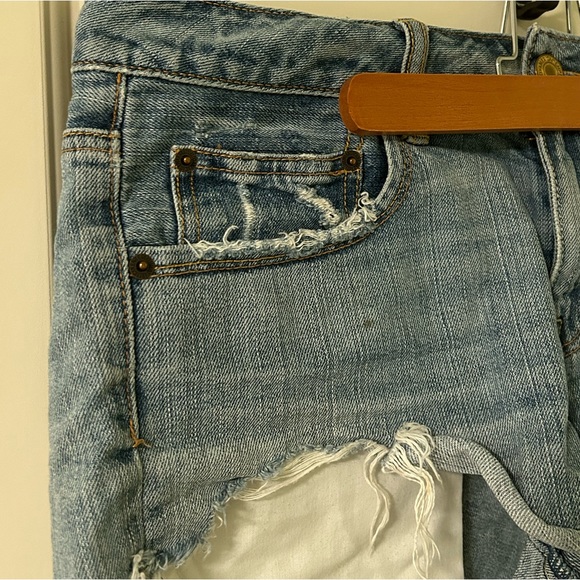 American Eagle Denim Shorts (size 12) - Picture 6 of 7